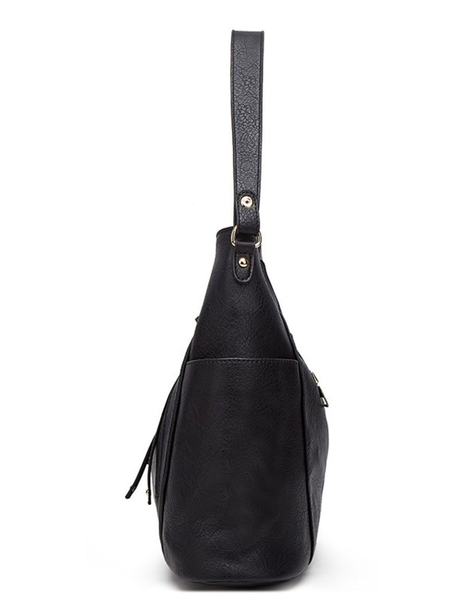 shoulder bag in dark brown