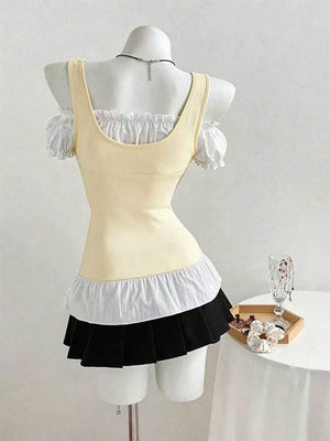 Cold Shoulder Ruched Top option 13