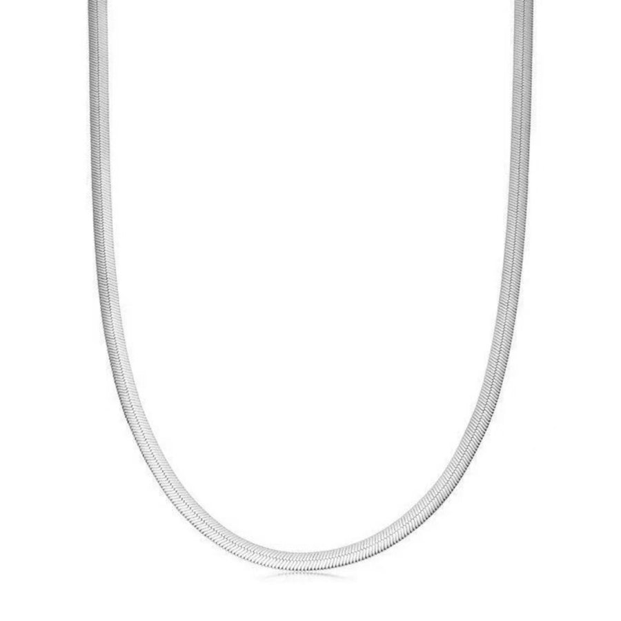 necklace in Silver with adjustable length and choker