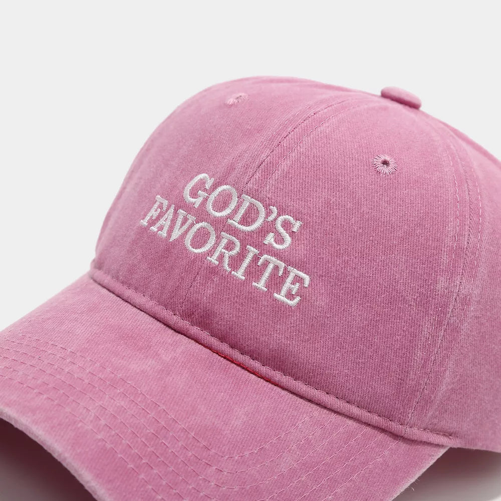 Hot Pink cap with N/A and adjustable strap
