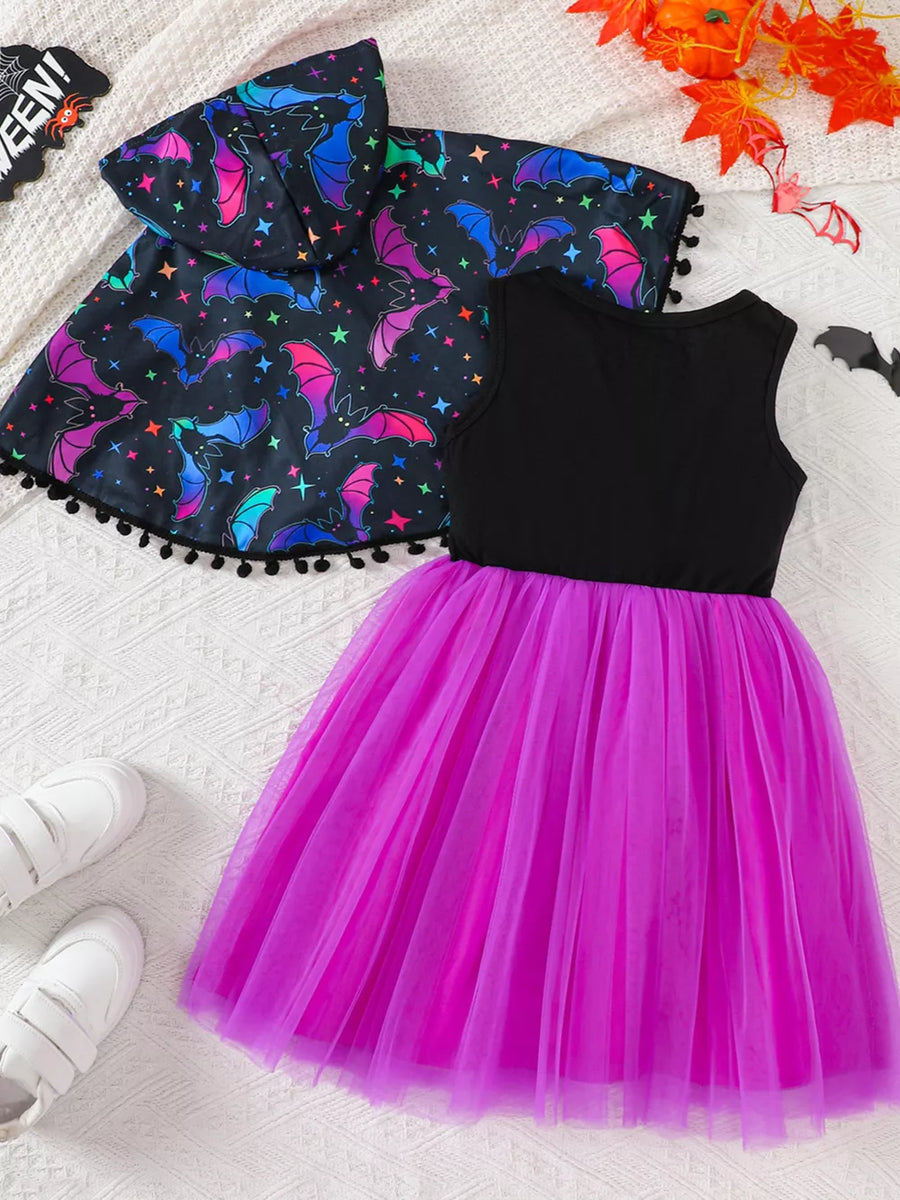 65% cotton, 35% polyester Care instructions: Machine wash cold mini dress in Purple with A-line silhouette