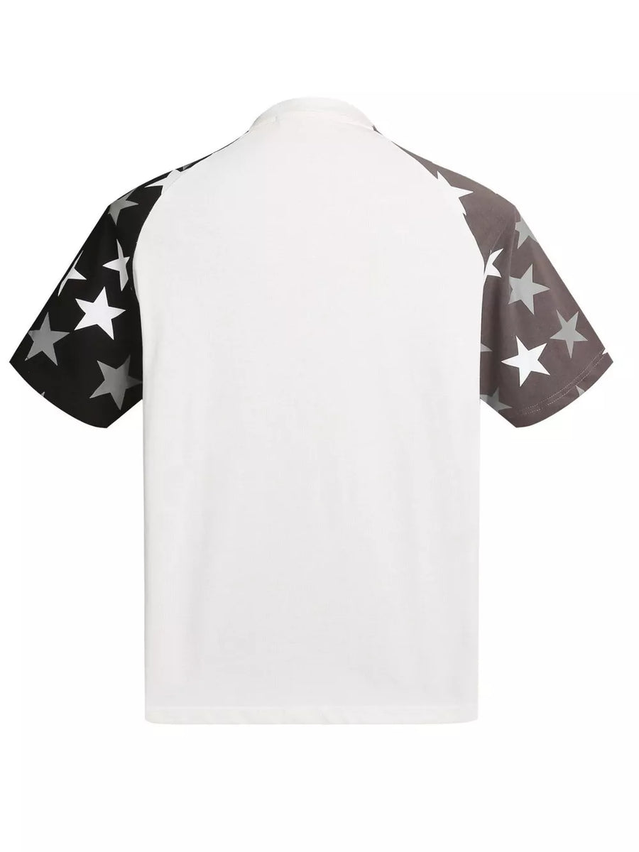 Men's Star Raglan Sleeve T-shirt option 8