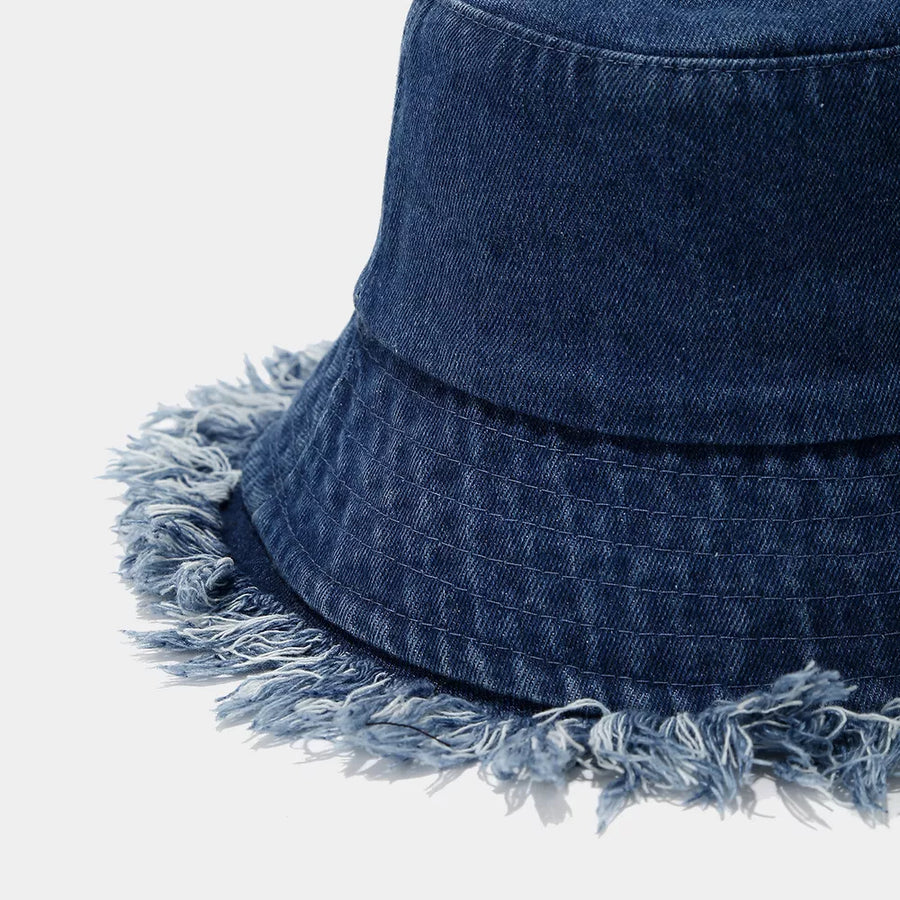 Denim Imported Size &amp hat in Coral Color with relaxed silhouette
