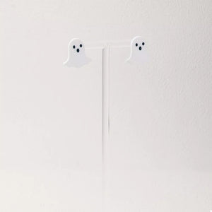 Alloy, Acrylic Care instructions: 1 earrings in black with stud silhouette