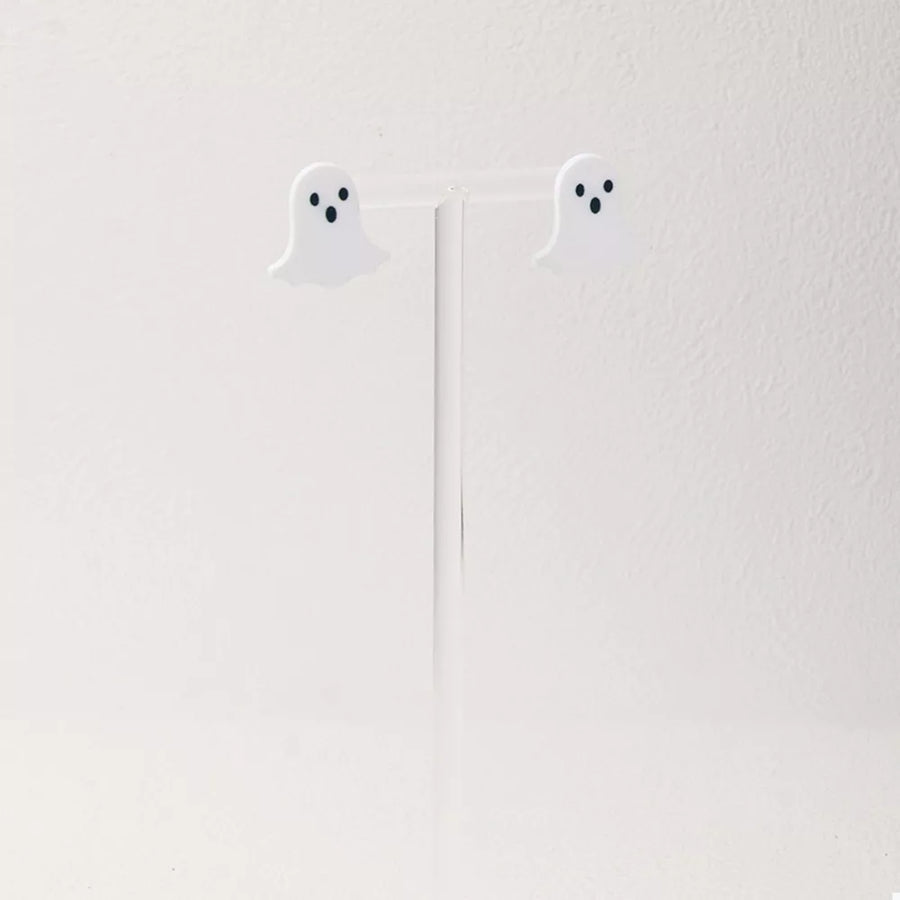 Alloy, Acrylic Care instructions: 1 earrings in black with stud silhouette