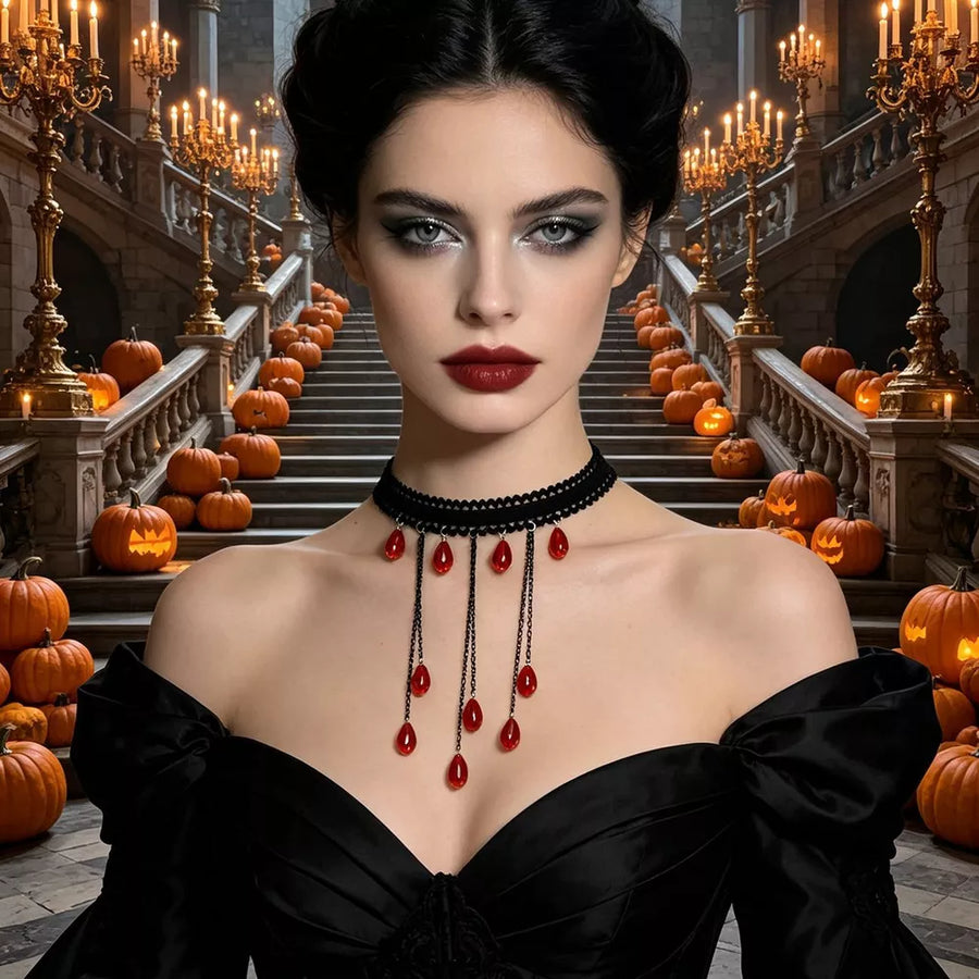 Black necklace