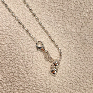 925 sterling silver Care instructions: Avoid wearing during exercise, as sweat w necklace in Silver with layered silhouette