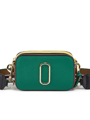 dark green crossbody bag