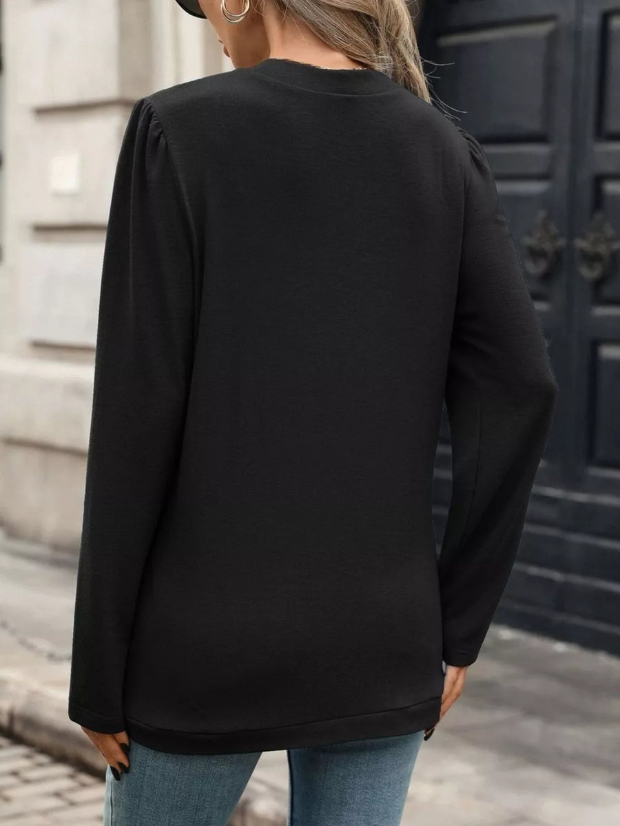cardigan in White with basic style and hip-length