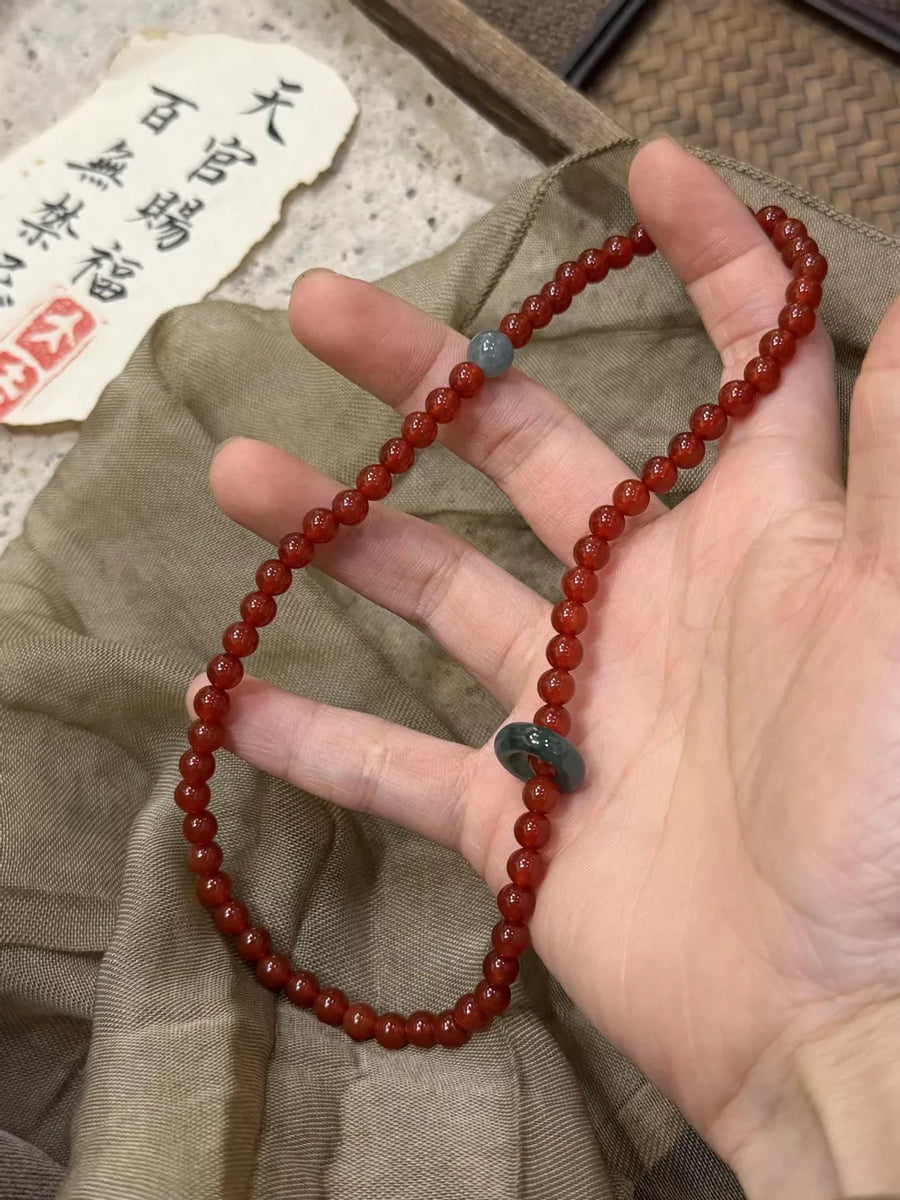Burgundy with Bracelets