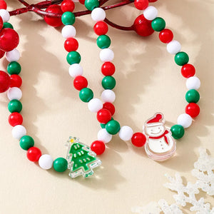 Colorful Jewelry Set with choker length and clasp
