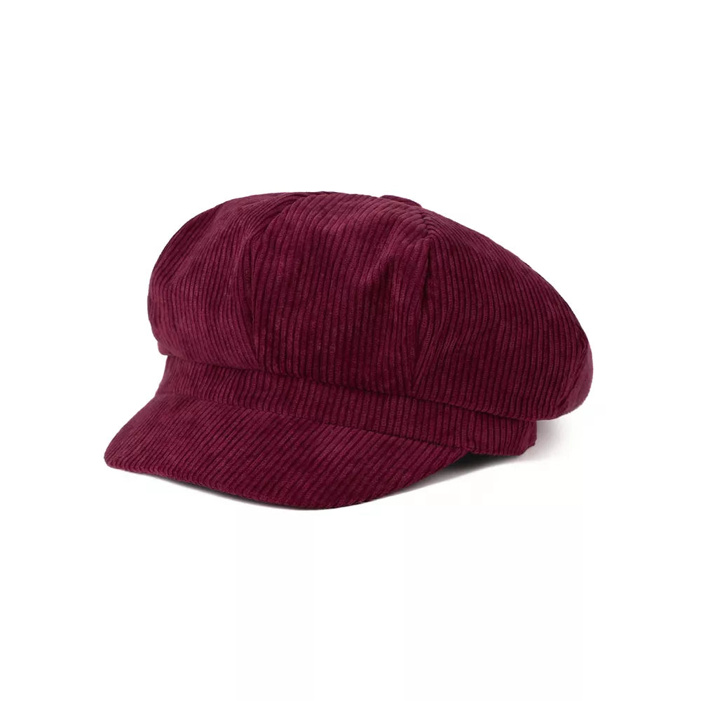 corduroy Imported Size &amp cap in Camel with fitted silhouette