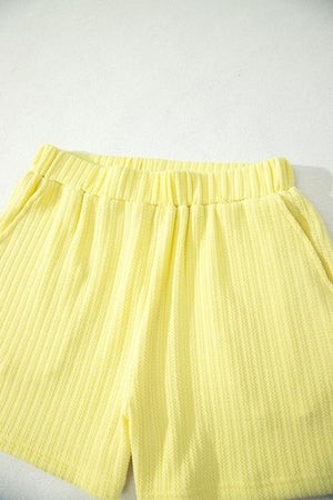 Ribbed Knit Tank And Shorts Set option 8