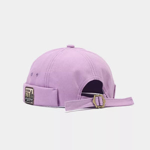 cotton Imported Size &amp hat in Deep Red with fitted silhouette