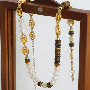 gold necklace