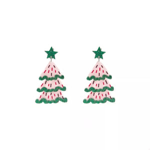 green not applicable earrings with not applicable