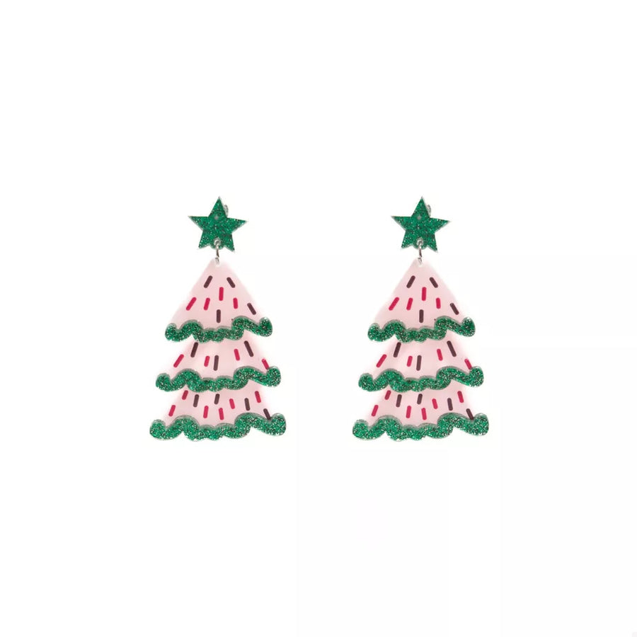 green not applicable earrings with not applicable