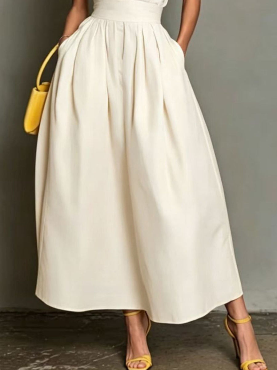 100% polyester Care instructions: Machine wash cold A-line dress in Caramel with A-line silhouette