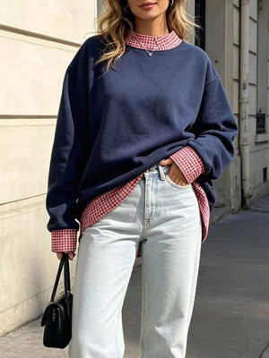 Red sweatshirt
