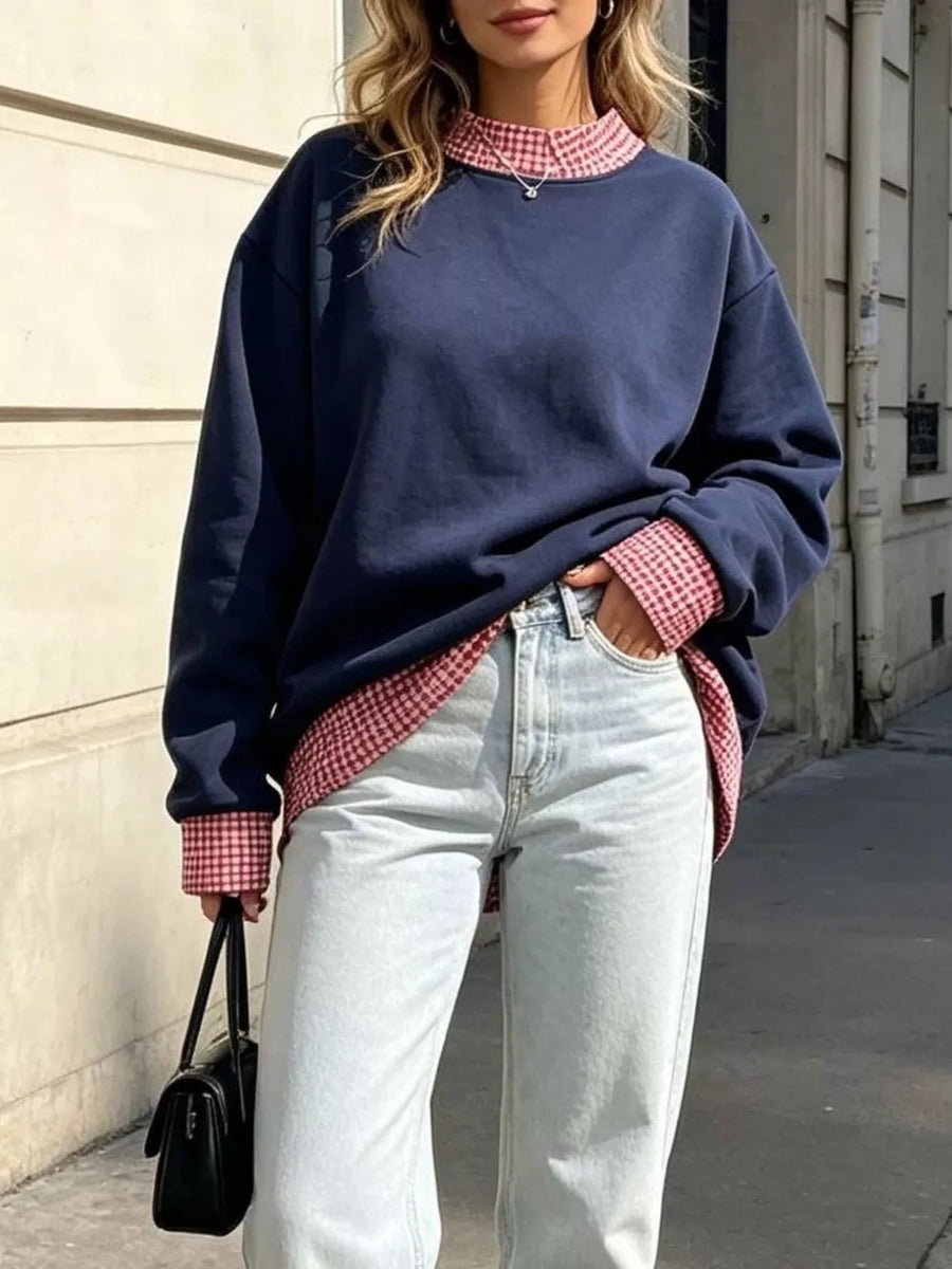Red sweatshirt
