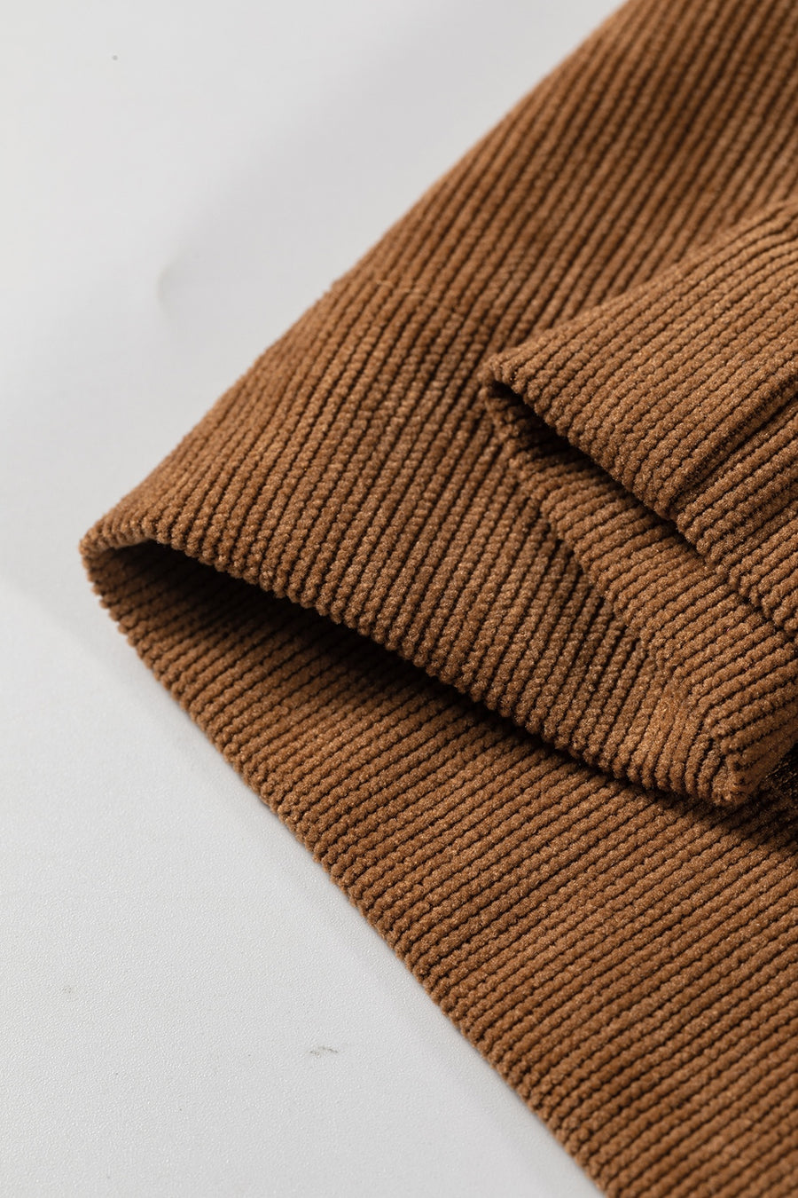Camel wide-leg pants