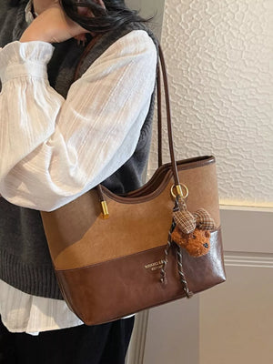 Pu Leather Shoulder Bag option 8