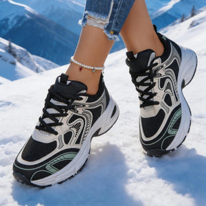 Mesh,Rubber Imported Size &amp athletic shoes in White with chunky silhouette