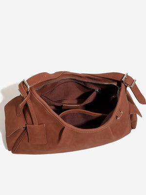 Brown shoulder bag