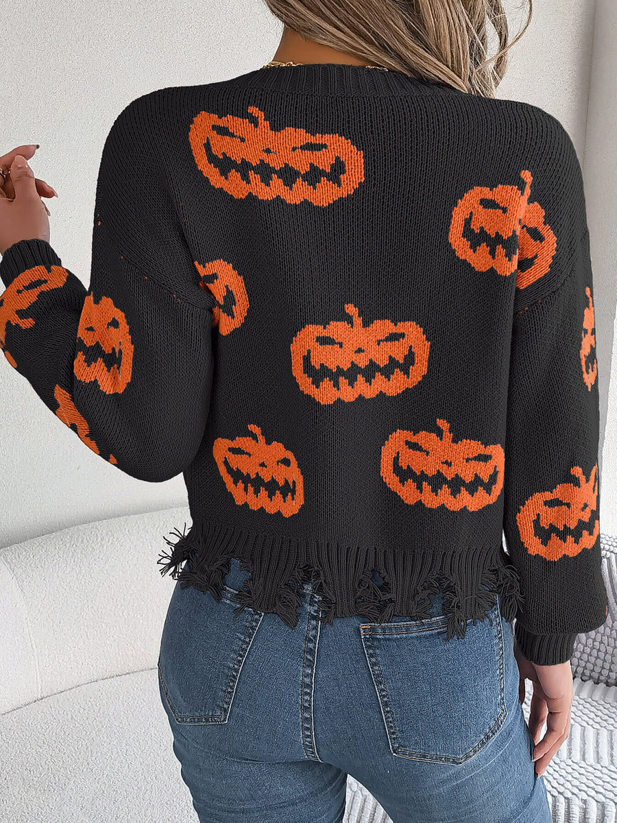 pullover sweater in Gray