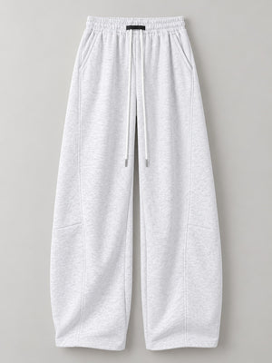 Cotton 50&amp sweatpants in Navy-Spring And Fall-Tall with loose silhouette