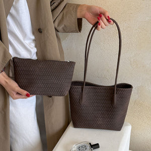 Brown handbag