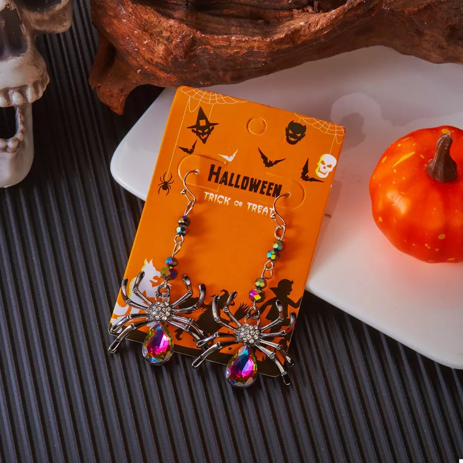 Alloy,Crystal,Silver-plated Care instructions: Avoid wearing during exercise, as earrings in Heliotrope Purple with dangle