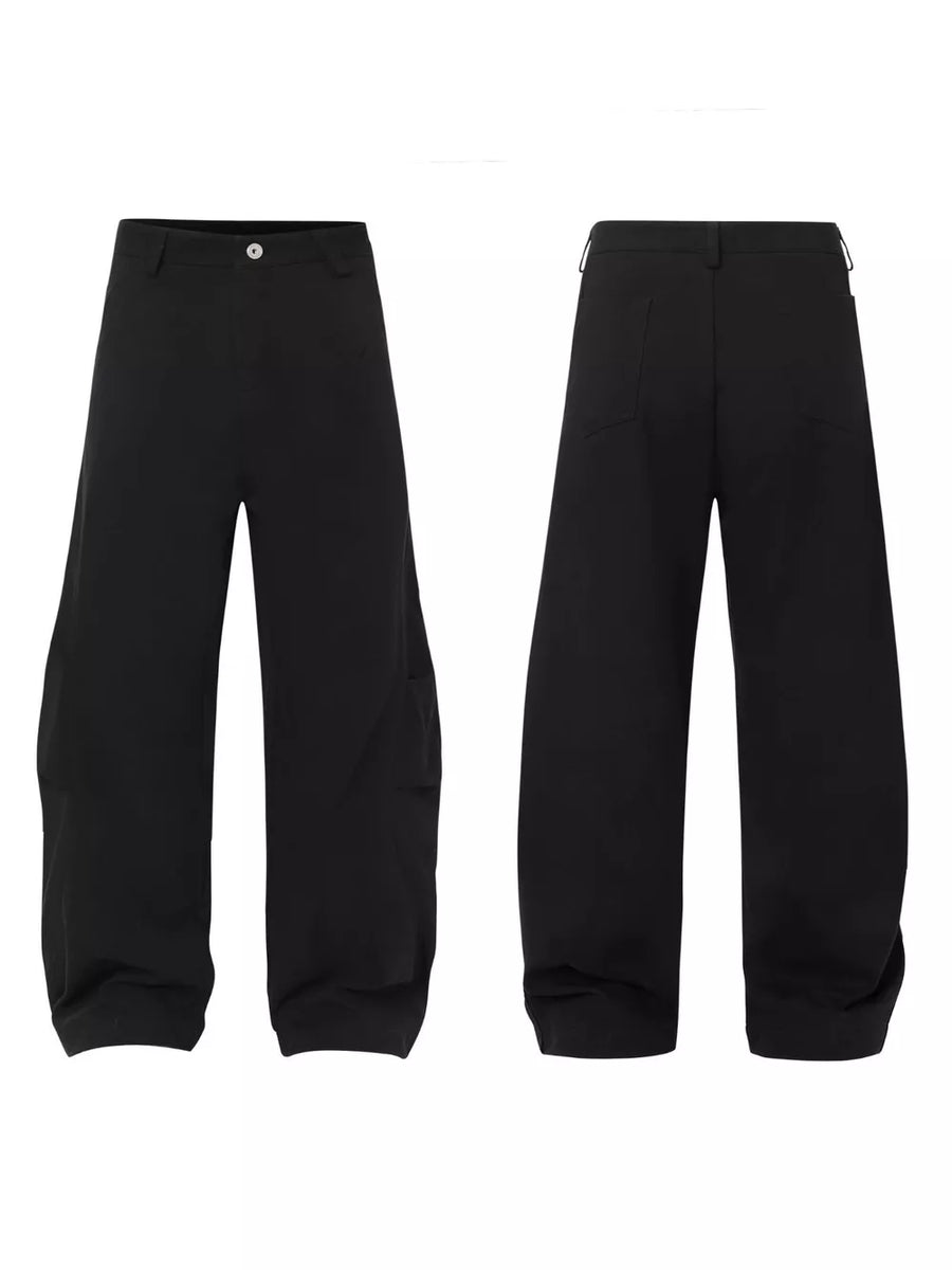 White with Men S Loose Fit Cargo Pants