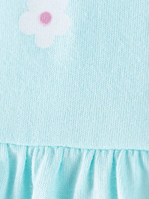aqua peplum top with hip-length and pullover