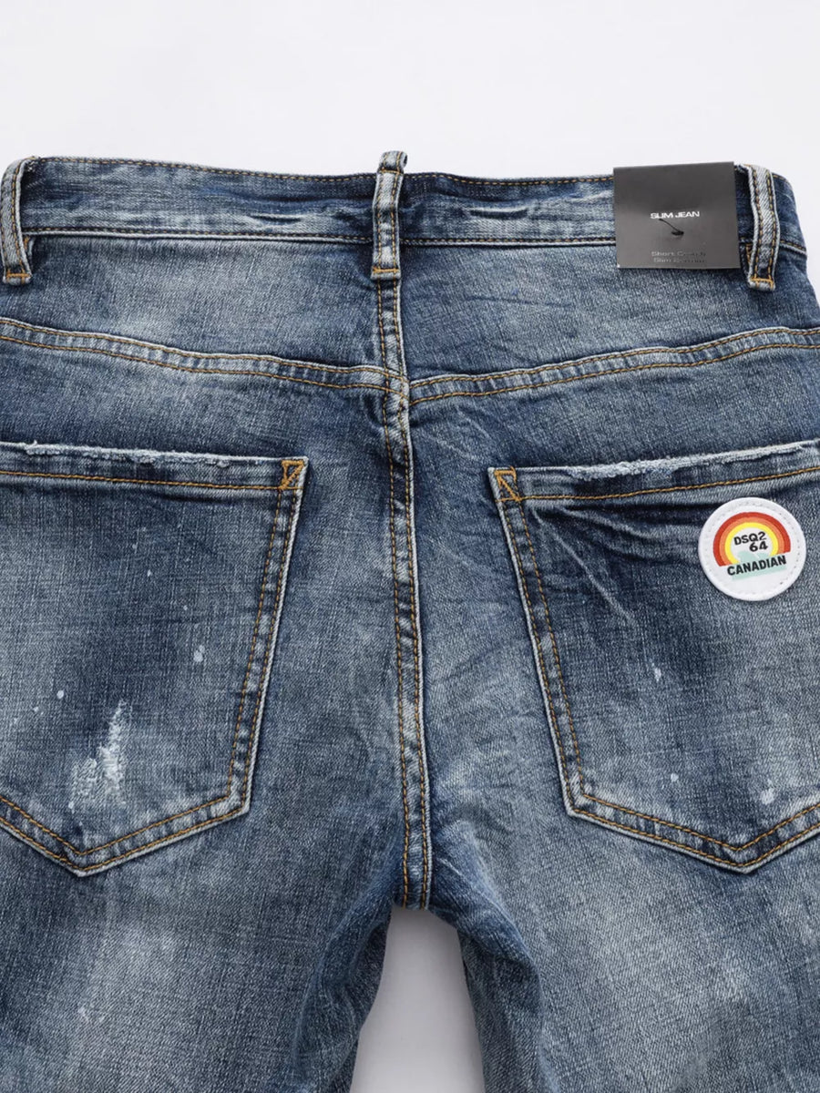 Men S Distressed Slim Fit Jeans option 5