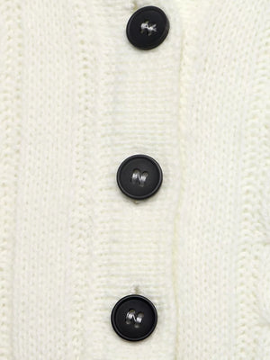 Cable Knit Long Sleeve Sweater option 8