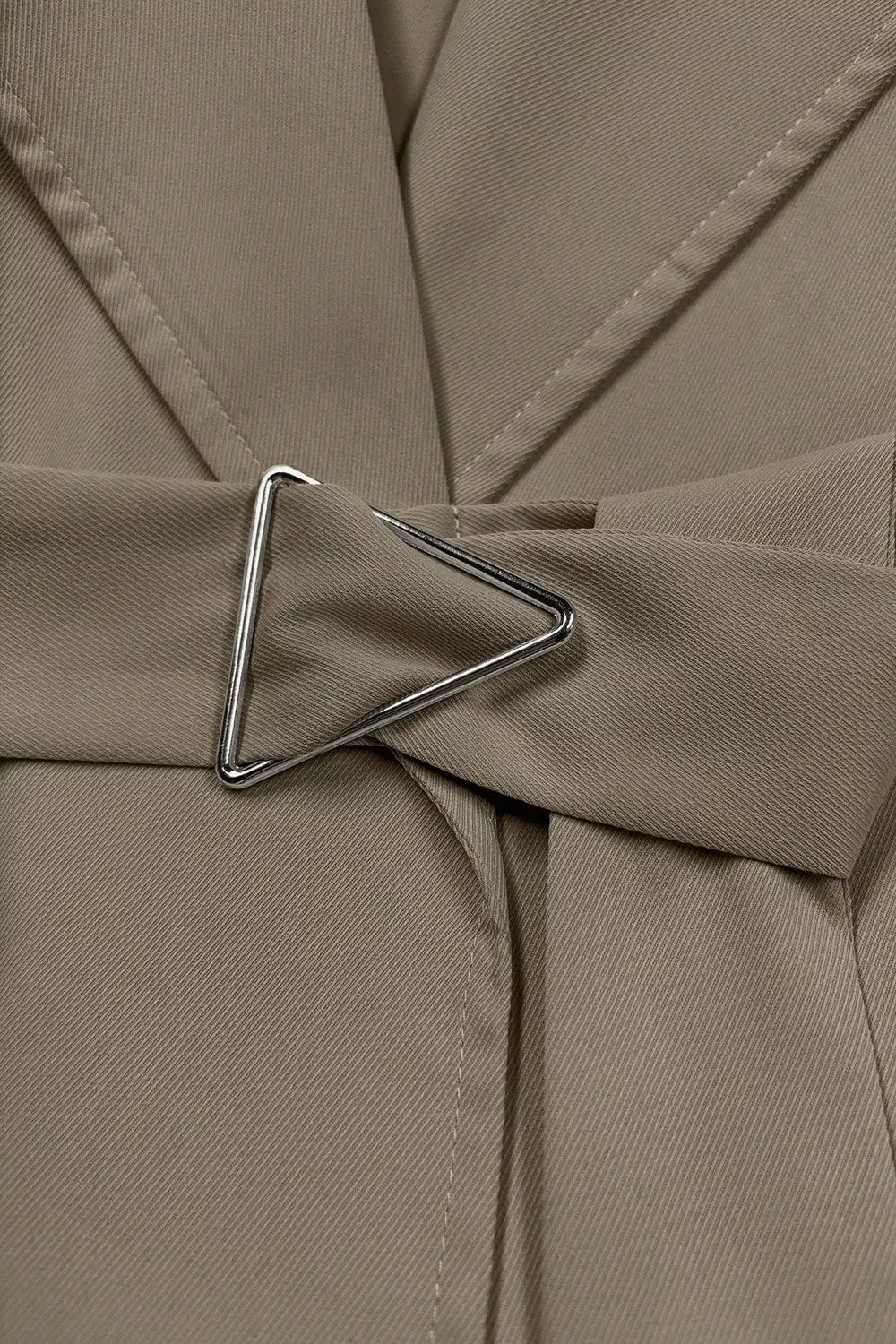 Camel trench coat