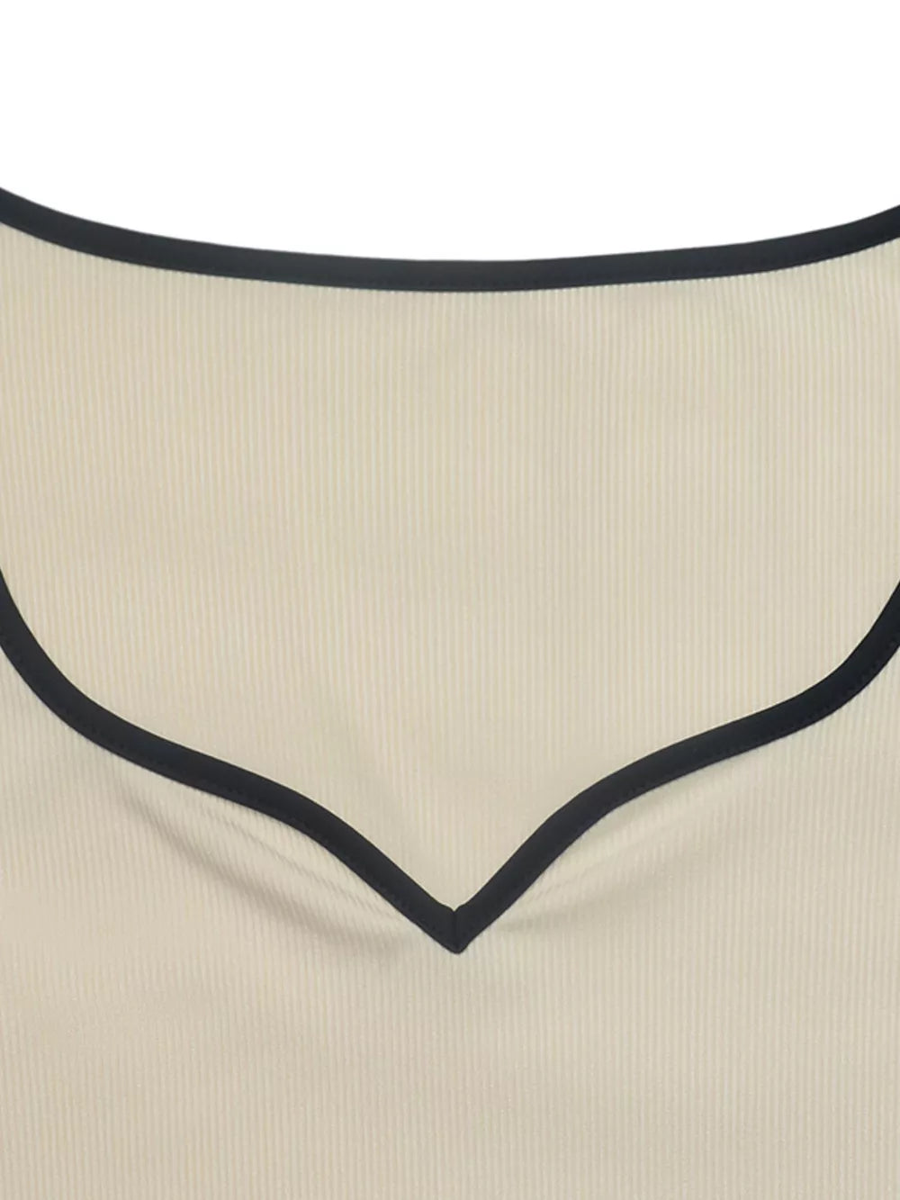 Ribbed Sweetheart Neckline Long Sleeve Bodysuit option 10