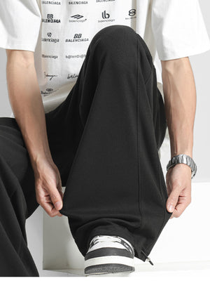 Light Brown Men S Plus Size Loose Fit Sweatpants