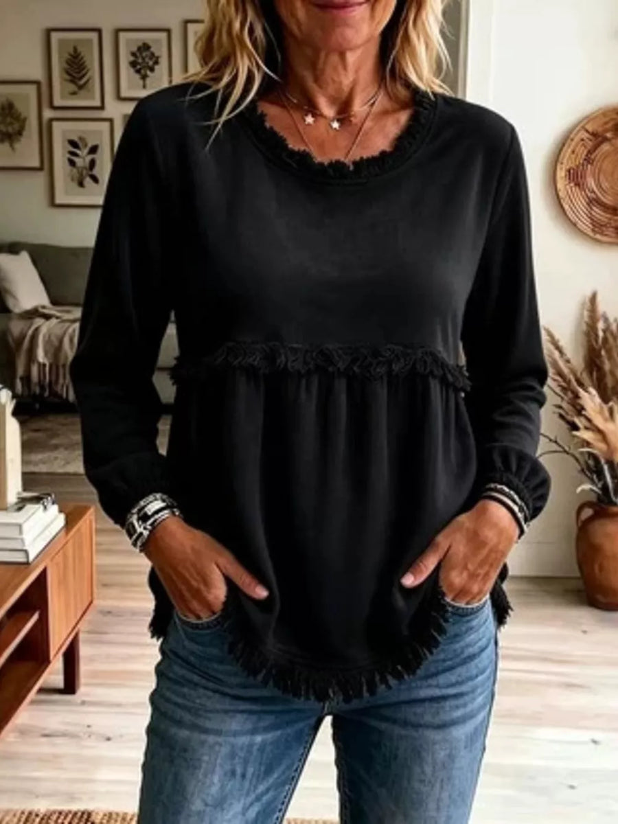Pink blouse