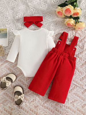 overalls in light beige with ribbed and full-length