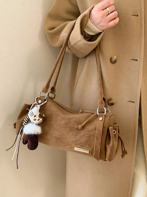 Vintage Lightweight Shoulder Bag option 5