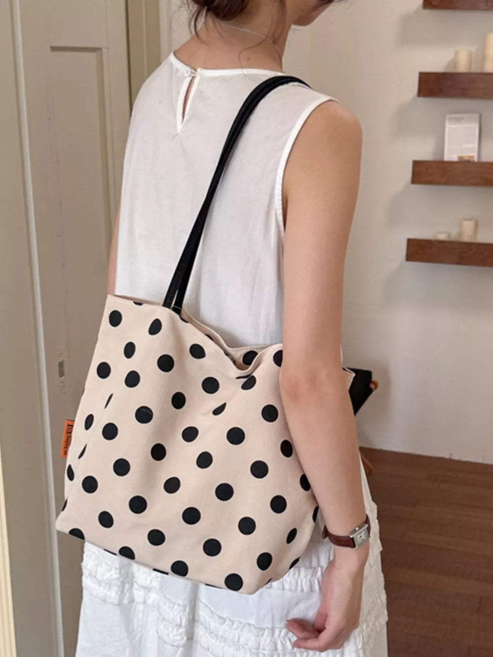 Polka Dot Shoulder Bag option 7