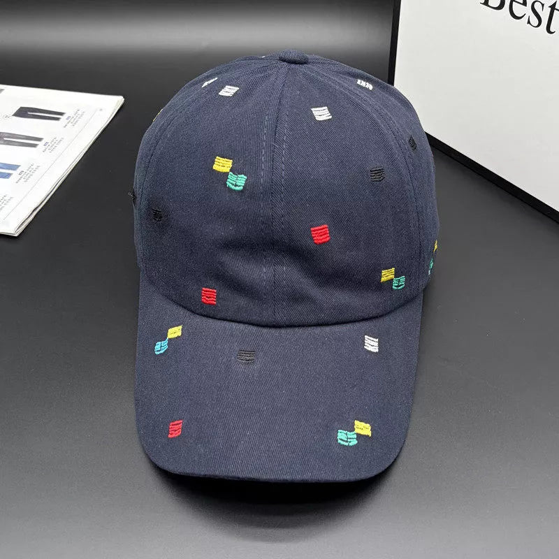 Yellow Embroidered Baseball Cap