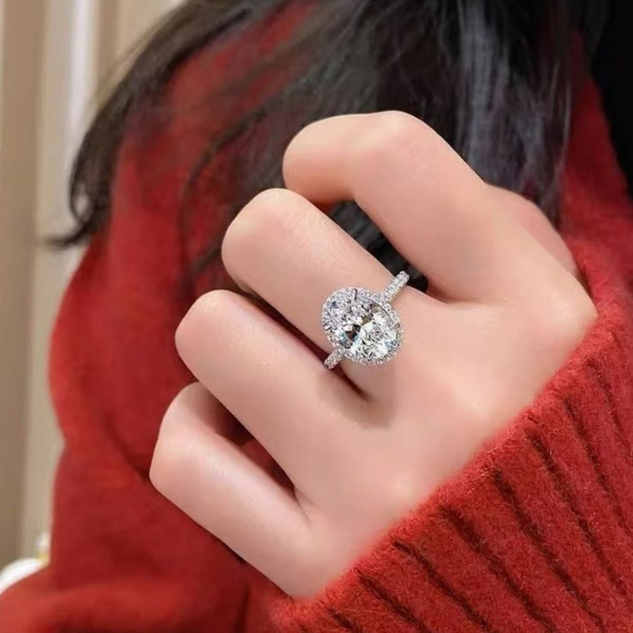 glam ring in Silver with null