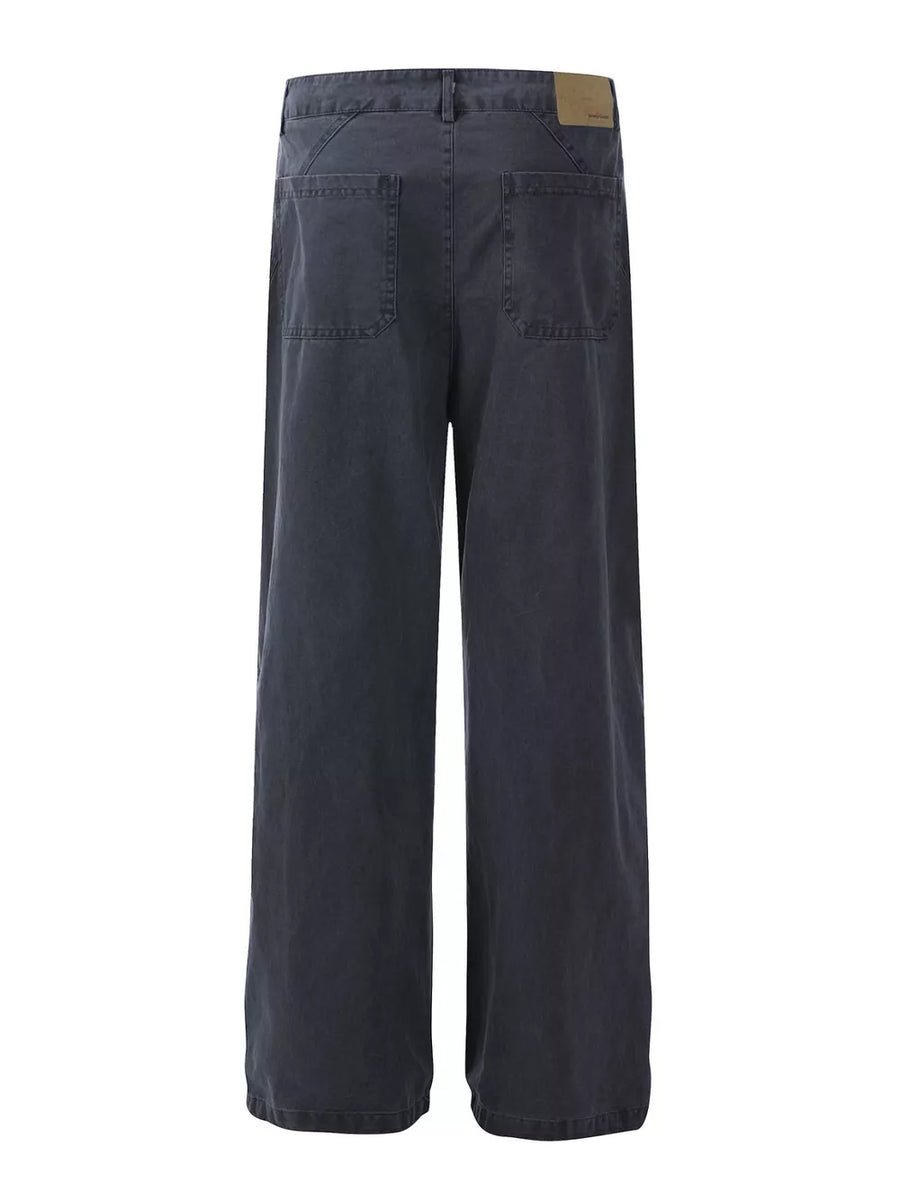 Men's Full Size Loose Fit Sweatpants in Green