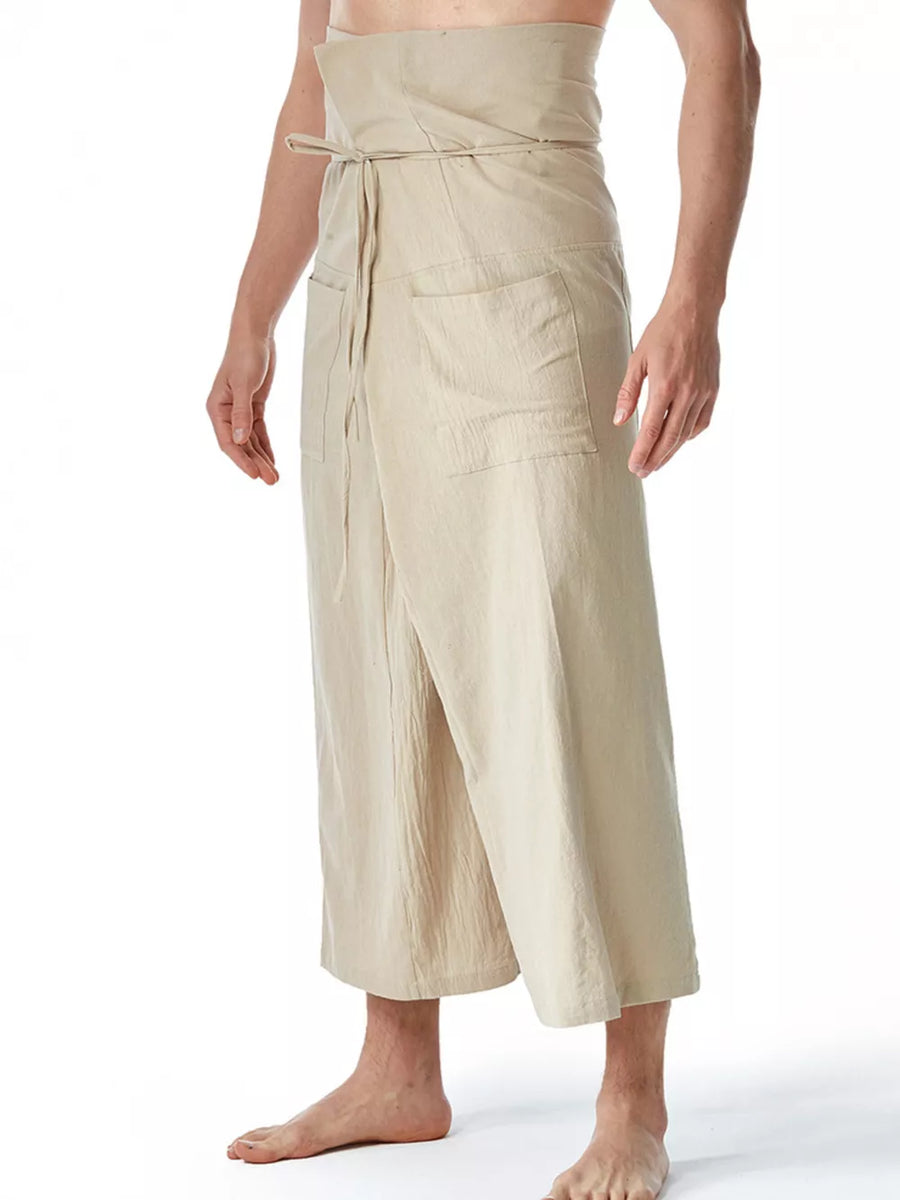 Men's Loose Fit Sweatpants With Tie Waist, view 20