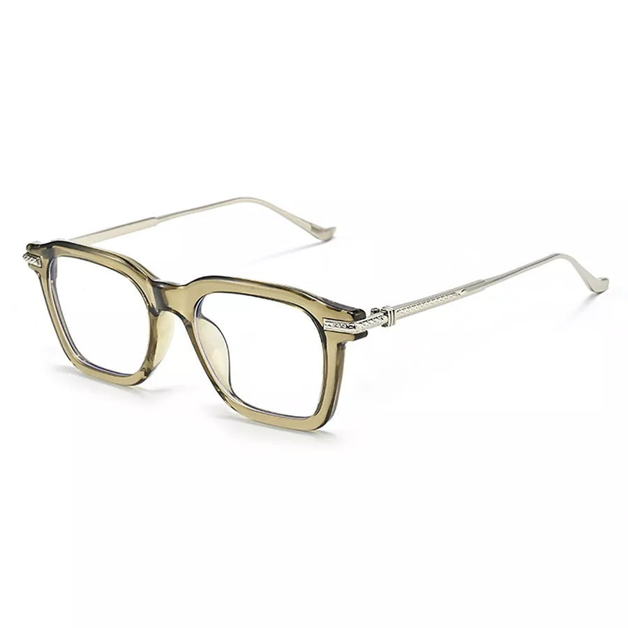 Vintage Square Frame Sunglasses in Style C with UV400 protection
