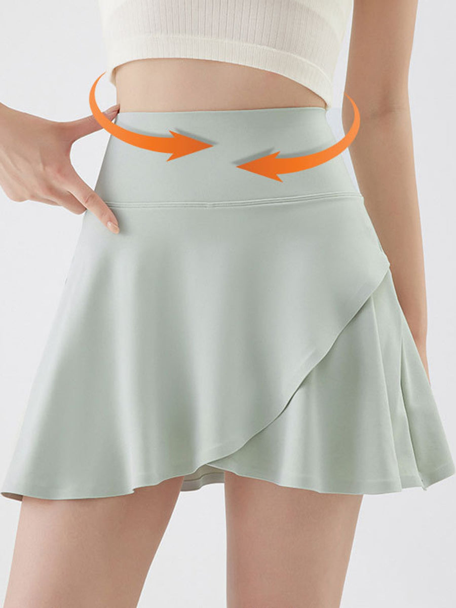 mini skirt in Blue - Leg-Lengthening