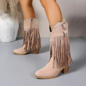 black boots